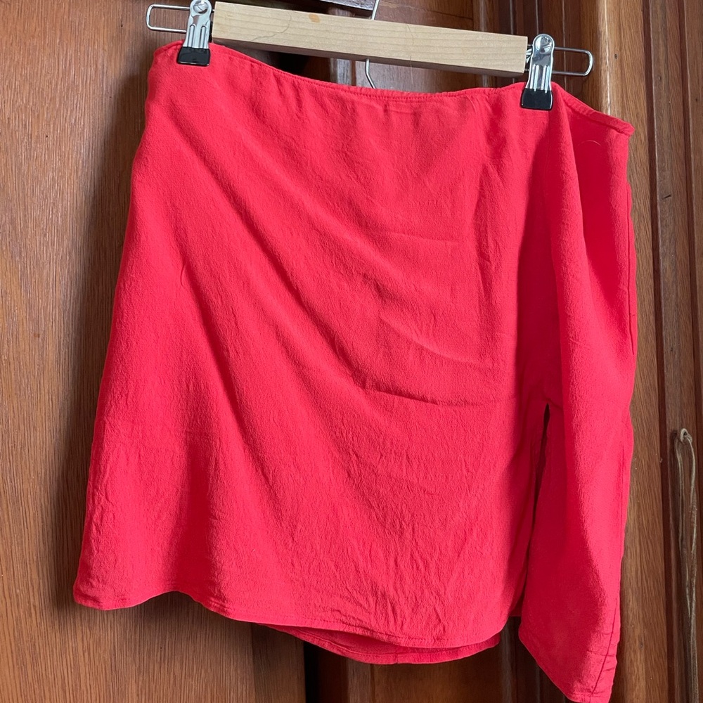 Aritzia Sunday Best Red Women's Skirt